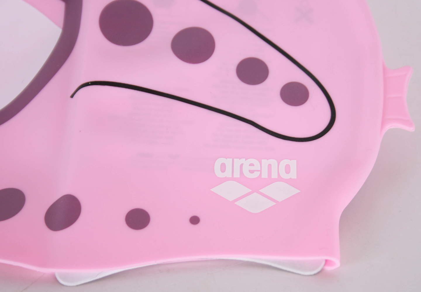 Arena Mädchen Badekappe AWT Fisch-Design Farbe Pink Onesize Badehaube