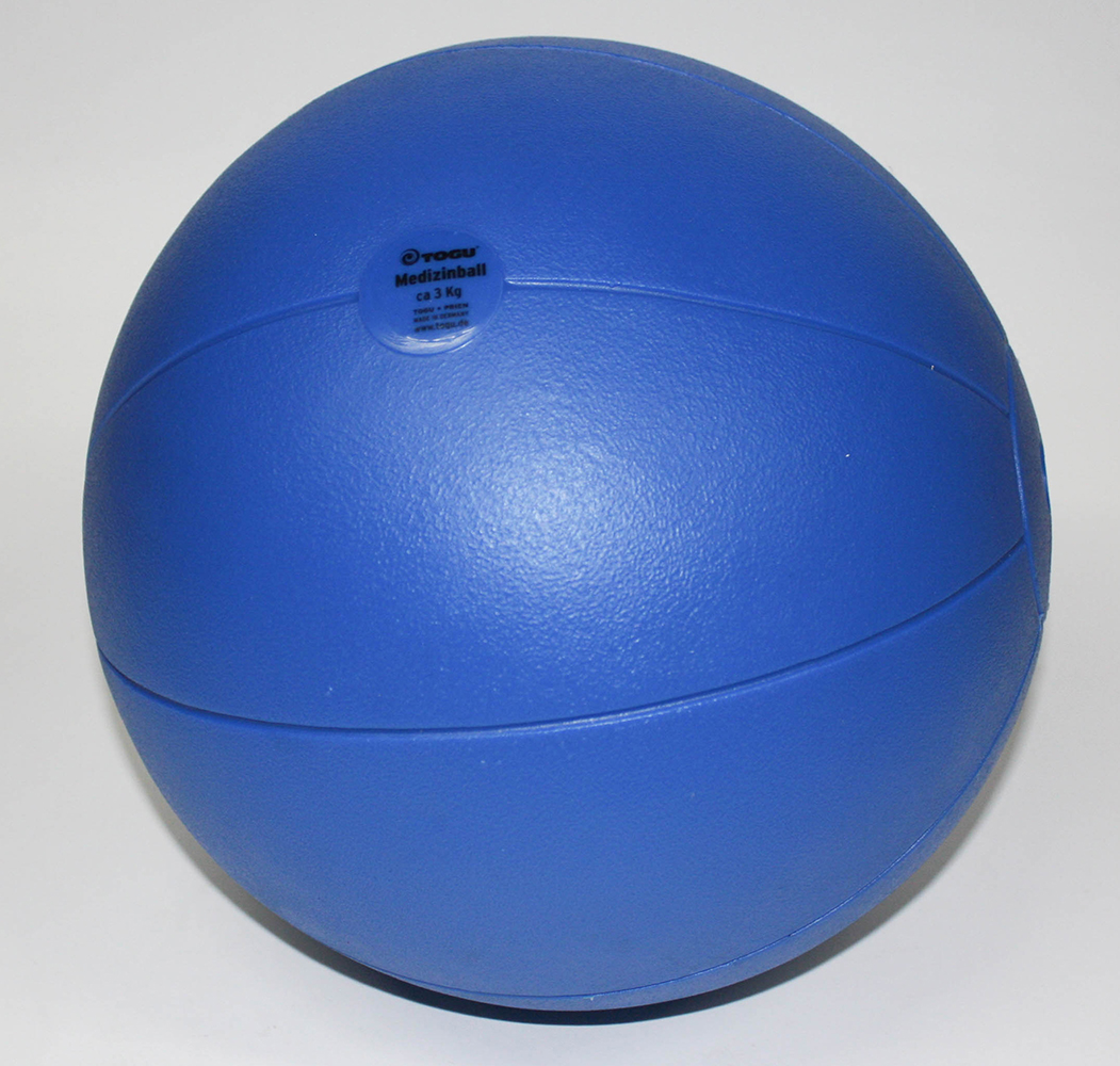 Balle médicinale Togu bells bleu 28 x 28 x 28 cm 3,0 kg 