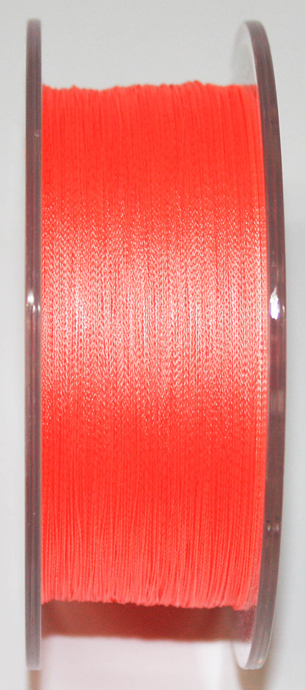 0,06€/m Quantum White Braid Monoschnur, orange, 0,25 mm 300 m
