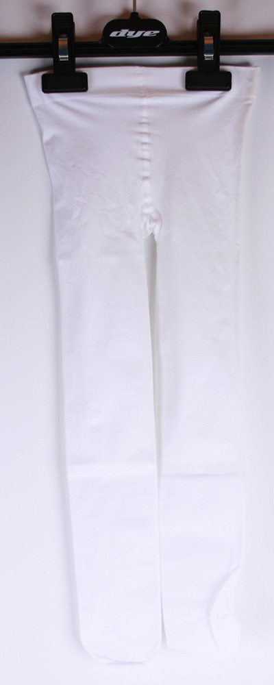 Collants de ballet pour enfants blanc L