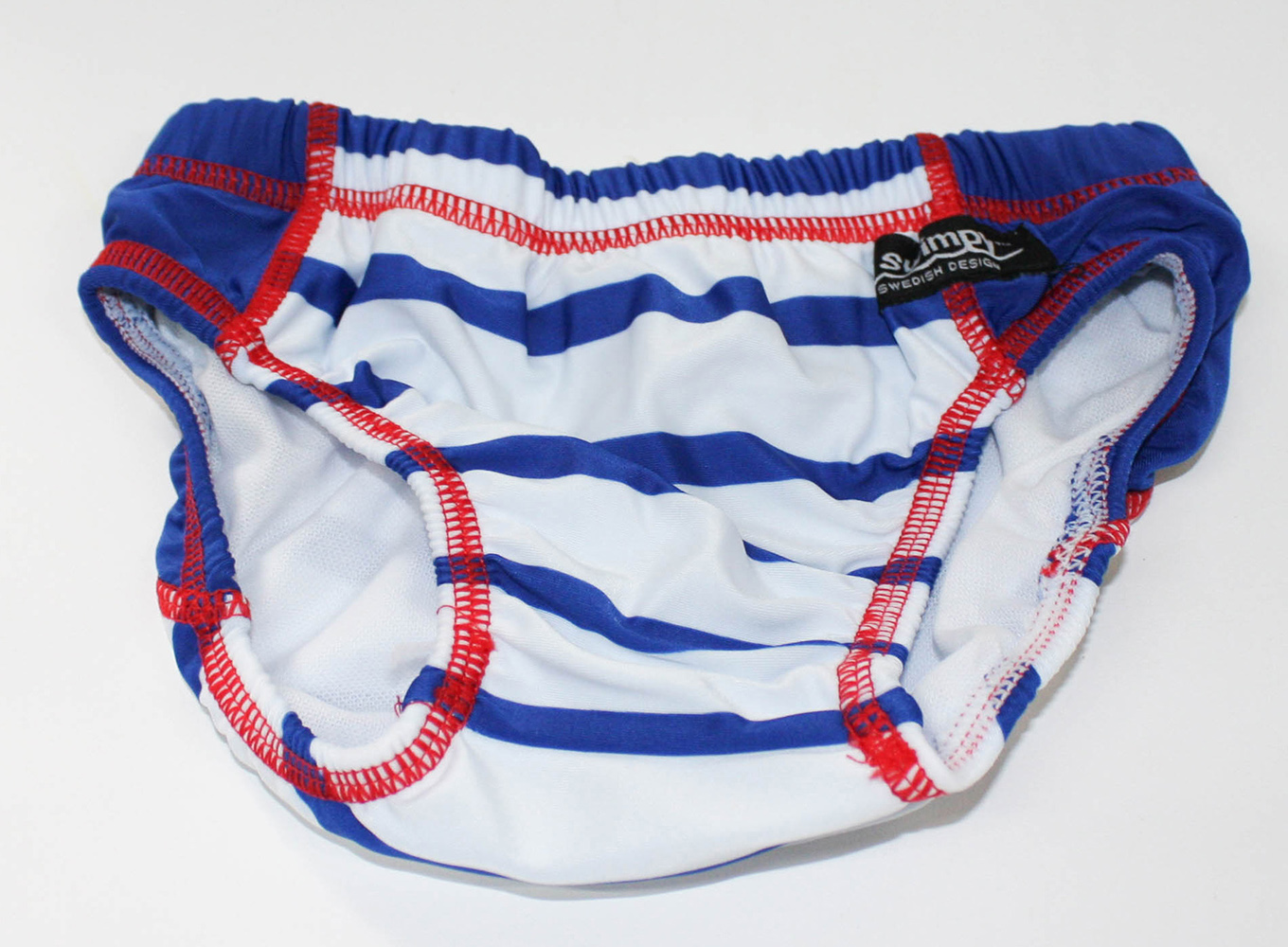 Swimpy Jungen Badehose UPF 50 Sea Life UV Swim Diaper-Blau, 12 -18 mon. 10-13 kg