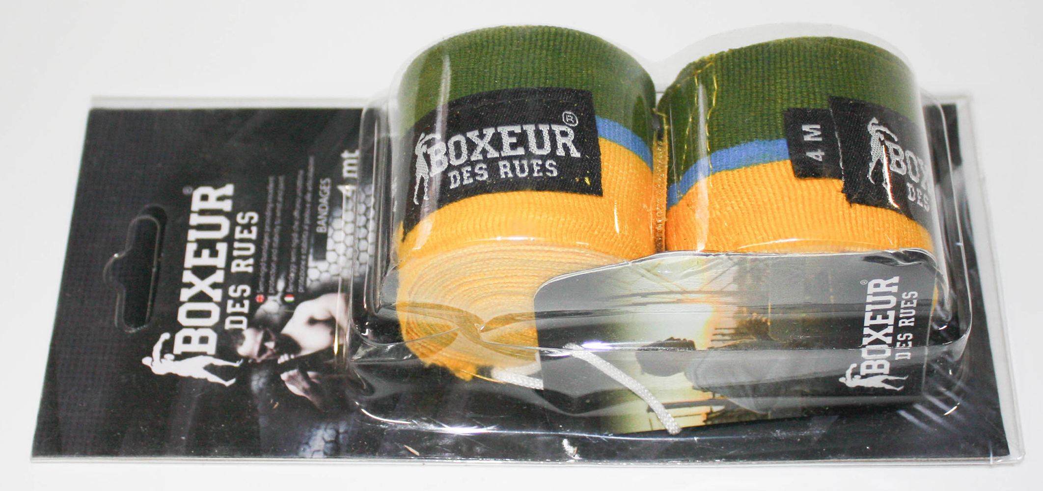 3 € / m BOXEUR DES RUES BX-GH03Y Bandages semi-rigides 4.0 m drapeau Brésilien U