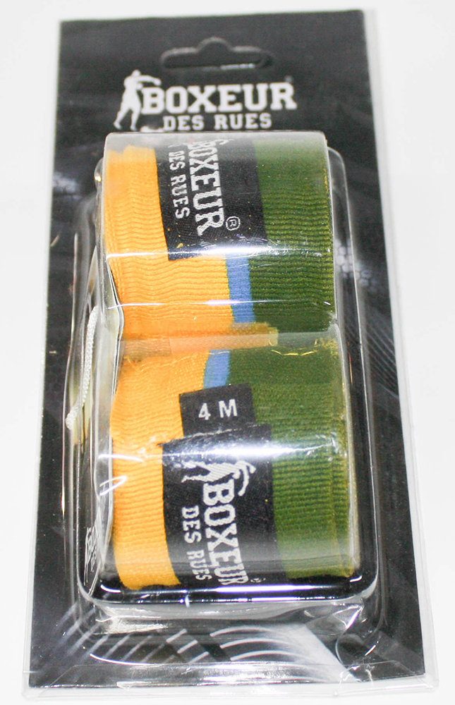 3 € / m BOXEUR DES RUES BX-GH03Y Bandages semi-rigides 4.0 m drapeau Brésilien U