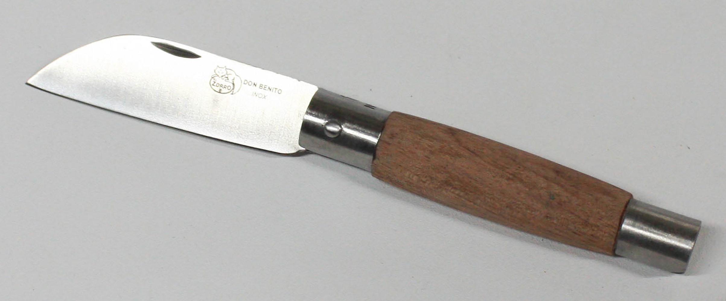 IMEX EL ZORRO geschnittenes Messer 51316-I Gerade braun 6 cm