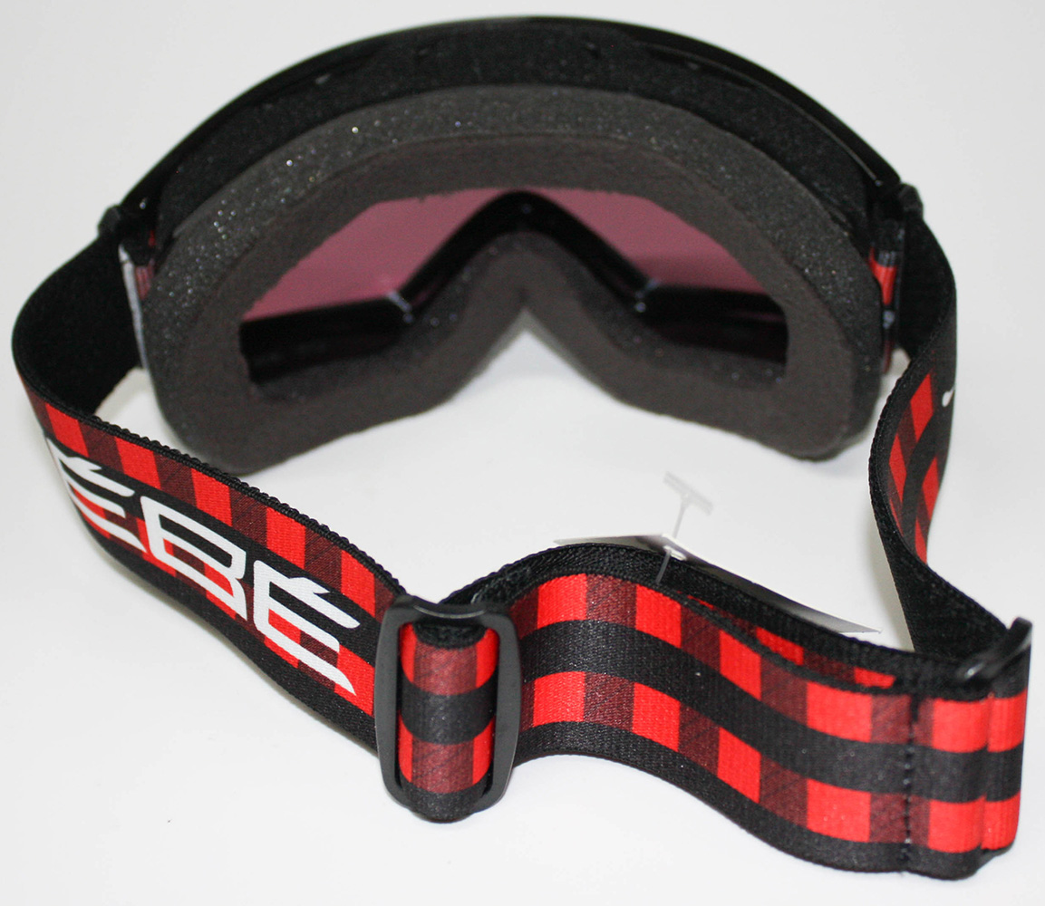 Masque de ski enfant Cebe Super Bionic Red Square / Pink Flash Gold, S