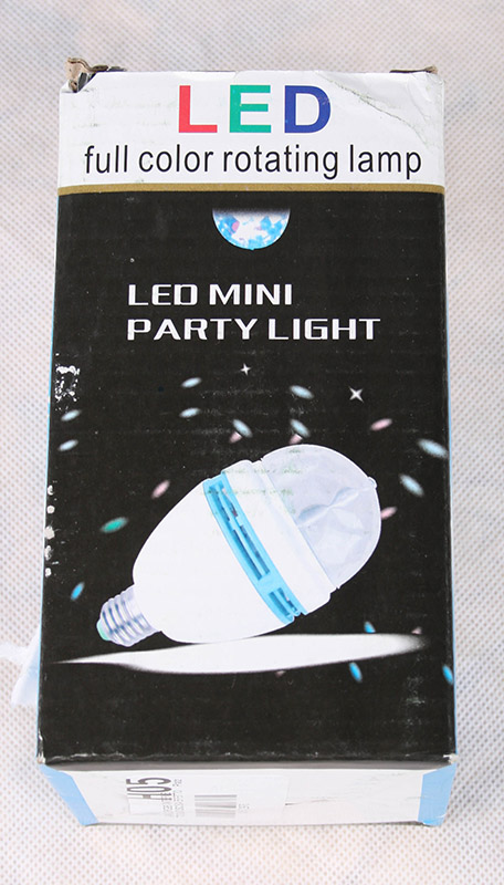 LAMPE LED RGB ROTARY EFFECT DISCO DJ DISCO LICHTEFFEKT